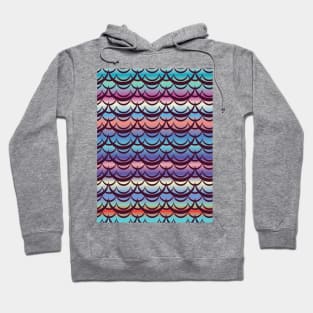 Mermaid Scales Rainbow Gradient Hoodie